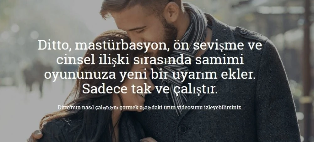 We-Vibe Ditto Akıllı Telefon Uyumlu Mor Anal Plug