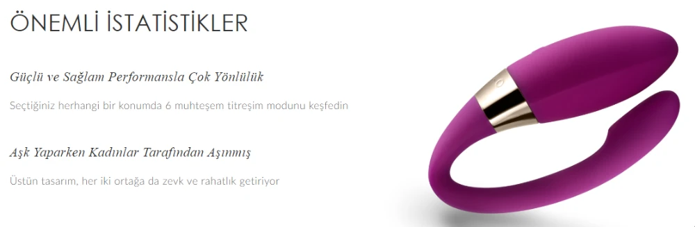 Lelo Noa Cerise Giyilebilen Çiftlere Özel Vibratör