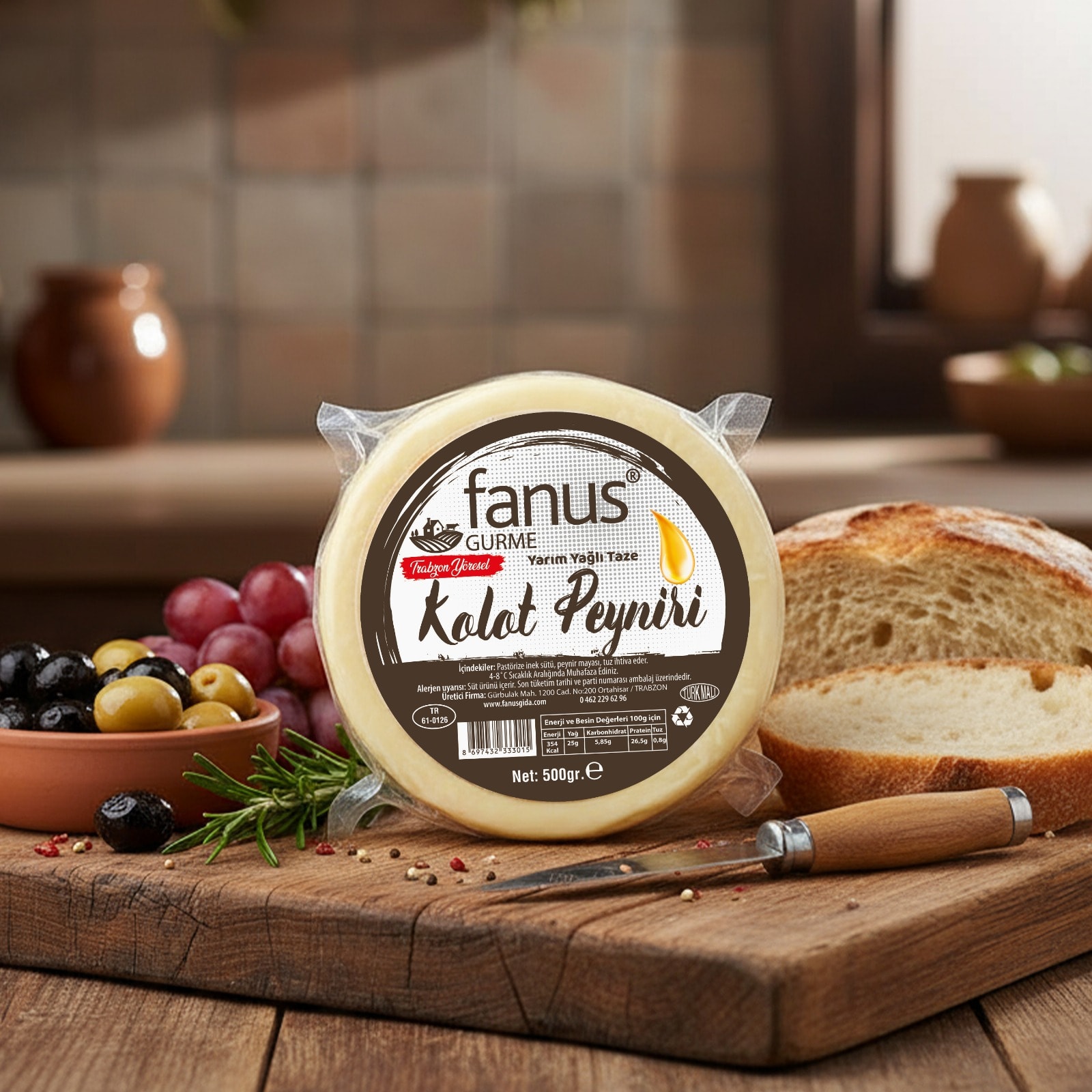Yarım Yağlı Kolot Peyniri 500g