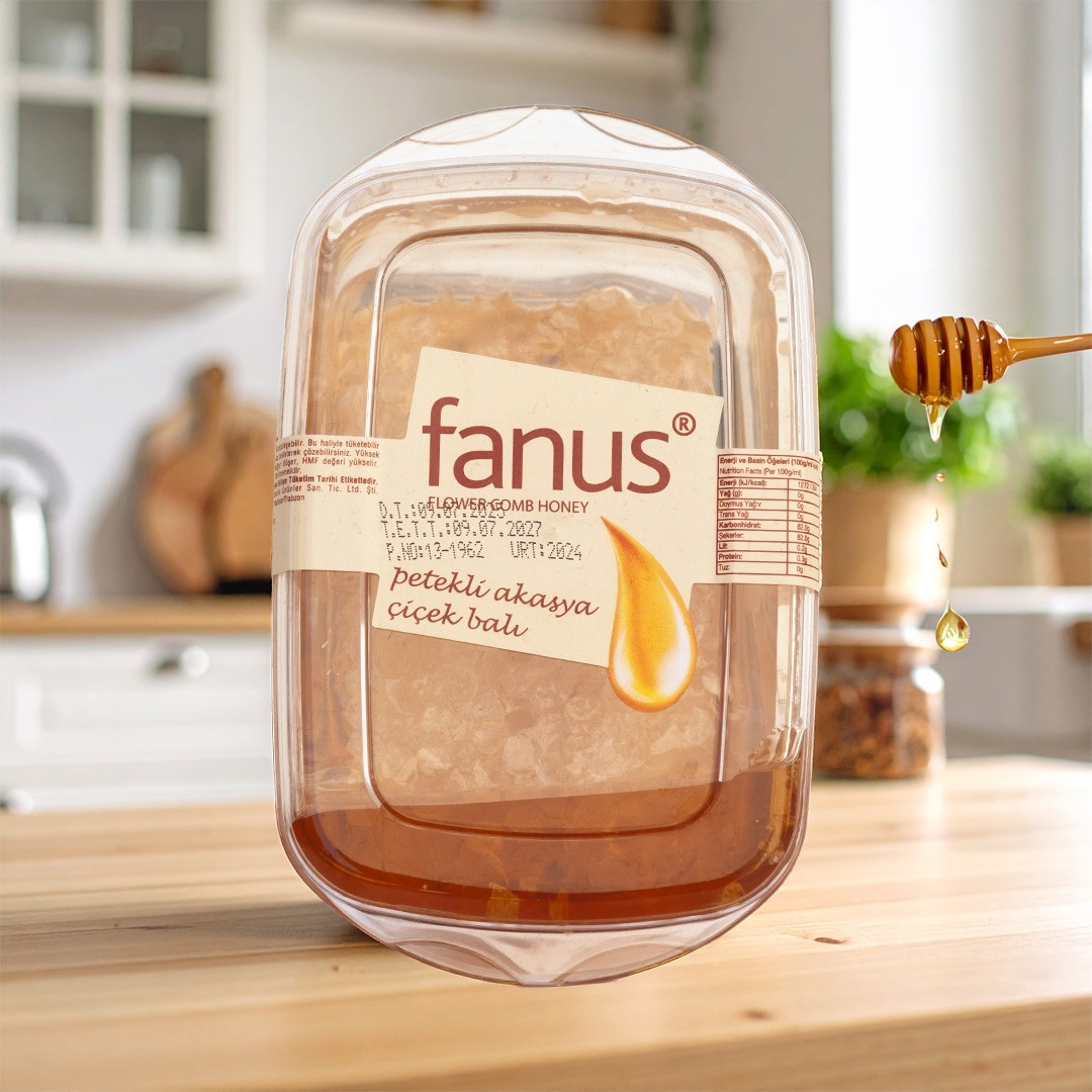Fanus Petekli Çiçek Balı 220g