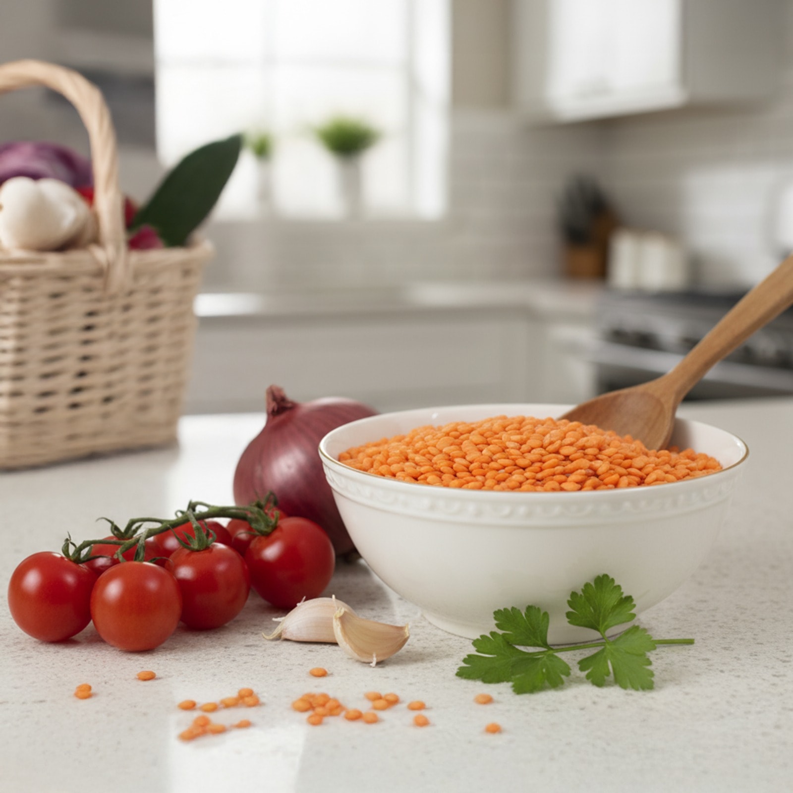 Kırmızı Mercimek Yerli 1000G