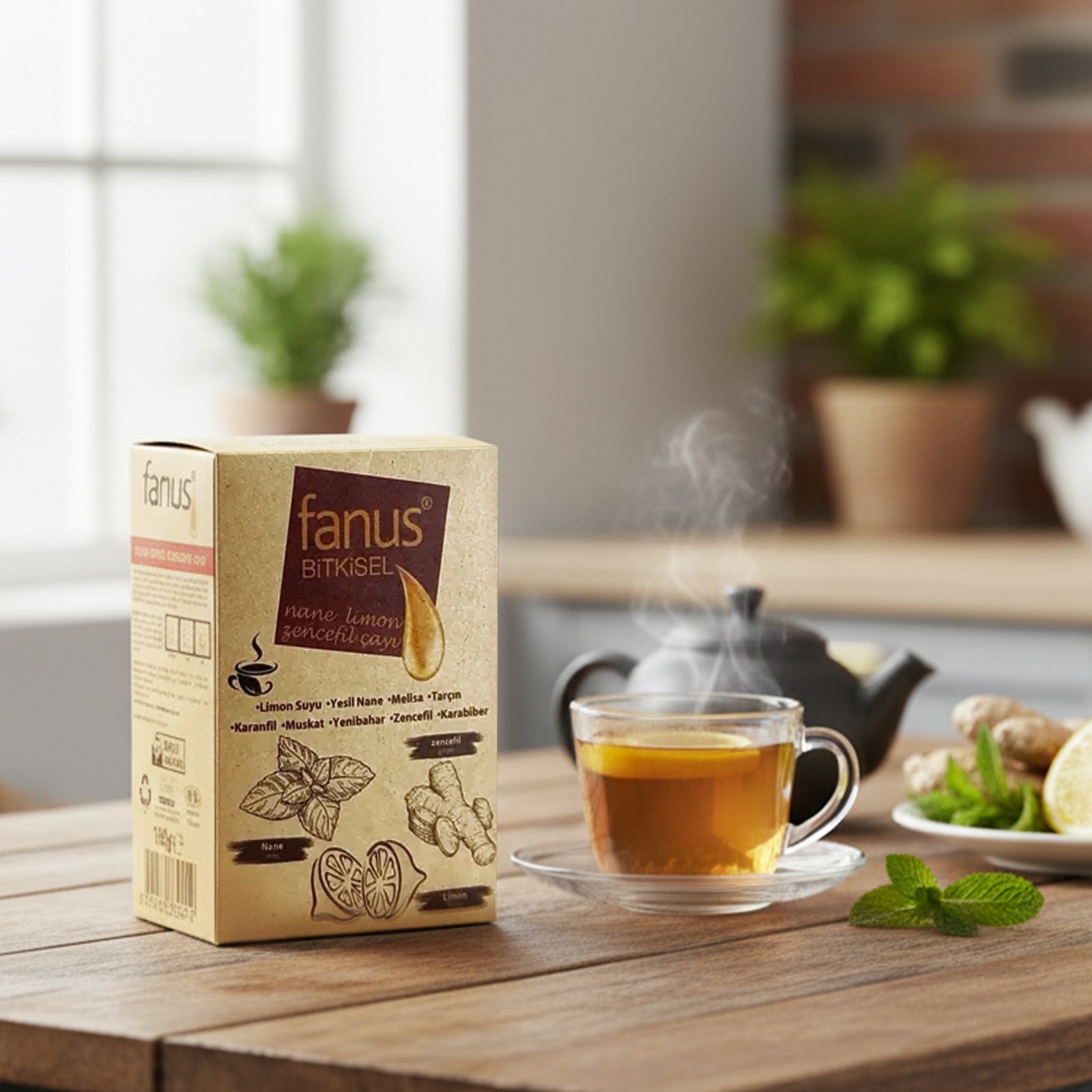 Nane Limon Zencefil Çayı 150g