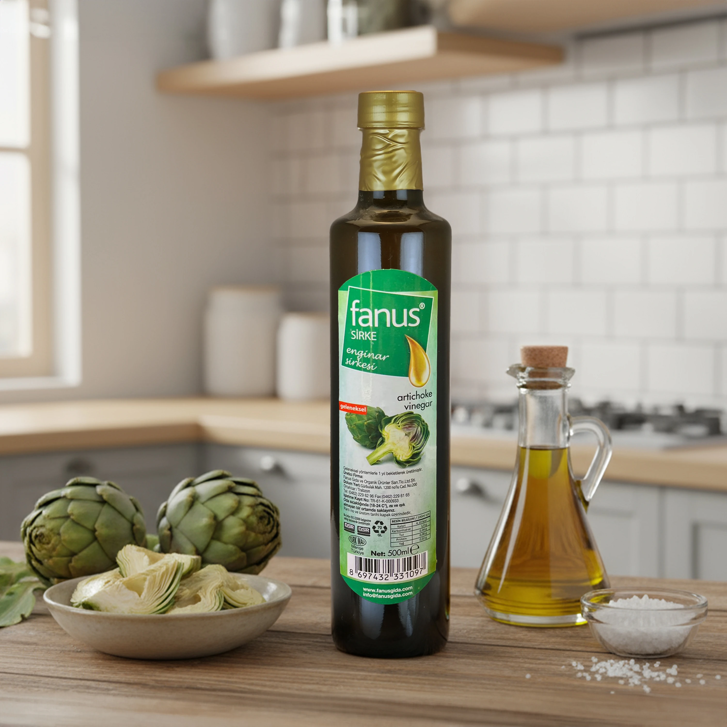 Enginar Sirkesi 500g