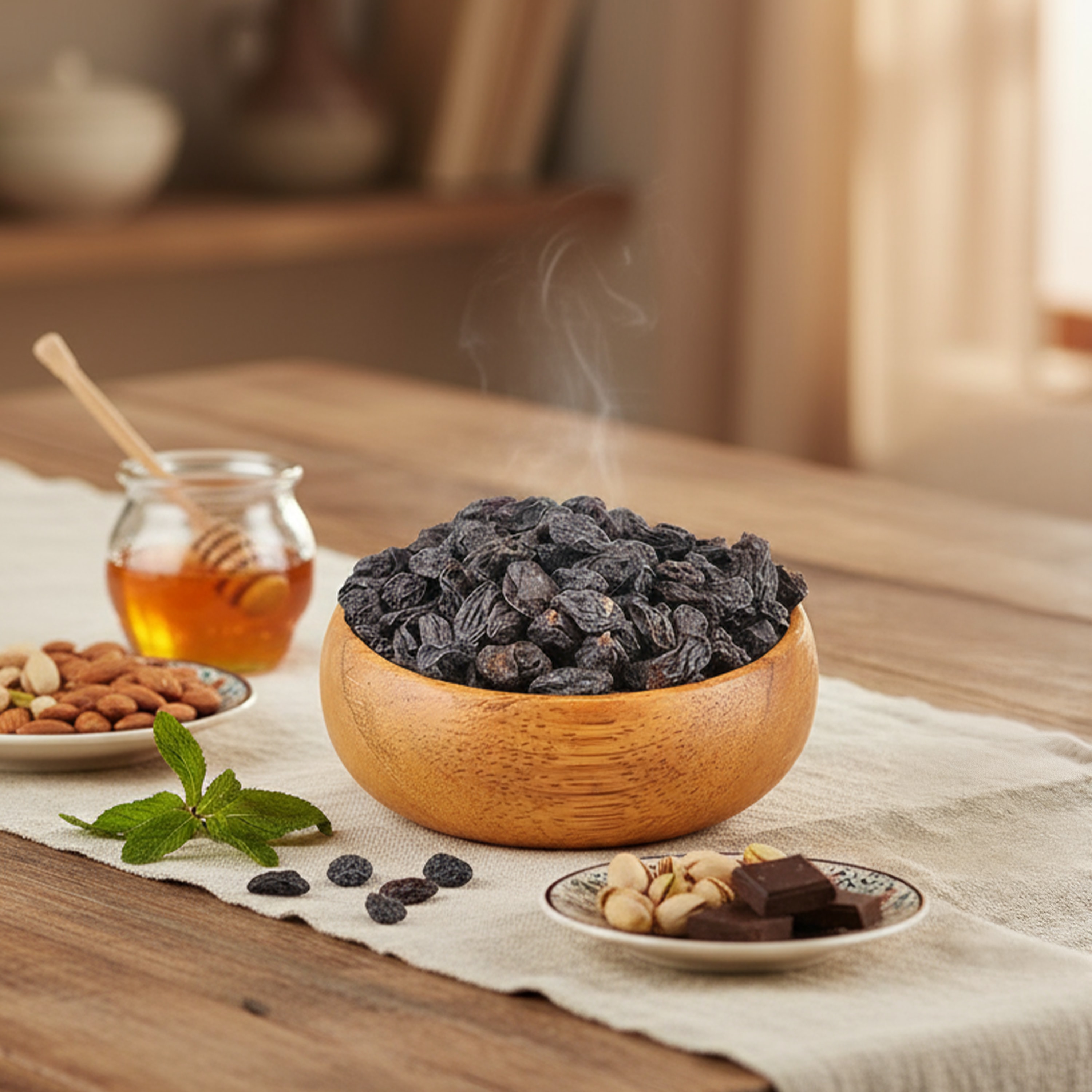 Çekirdeksiz Siyah Özbek Üzüm 250g