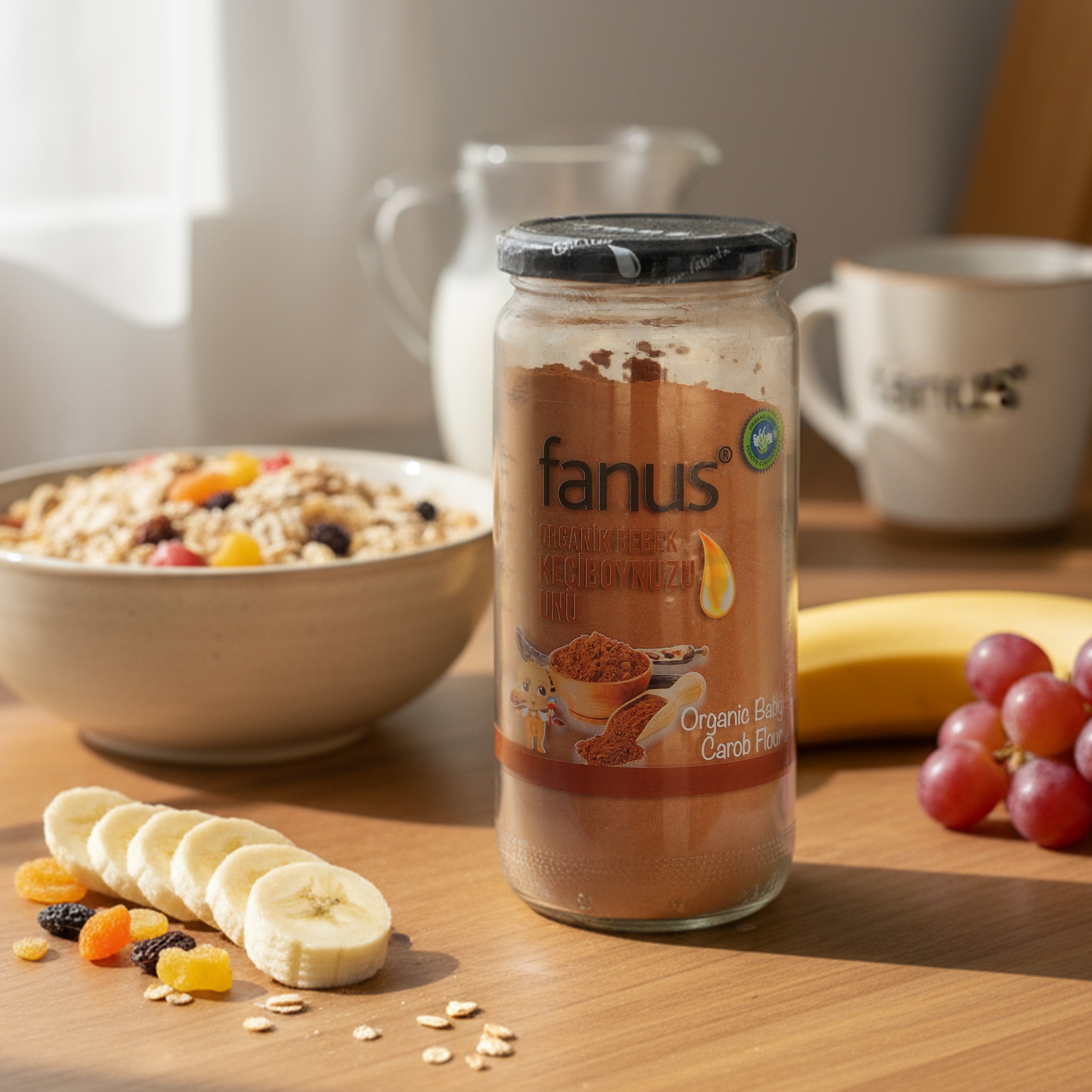 Organik Bebek Keçiboynuzu Unu 270g