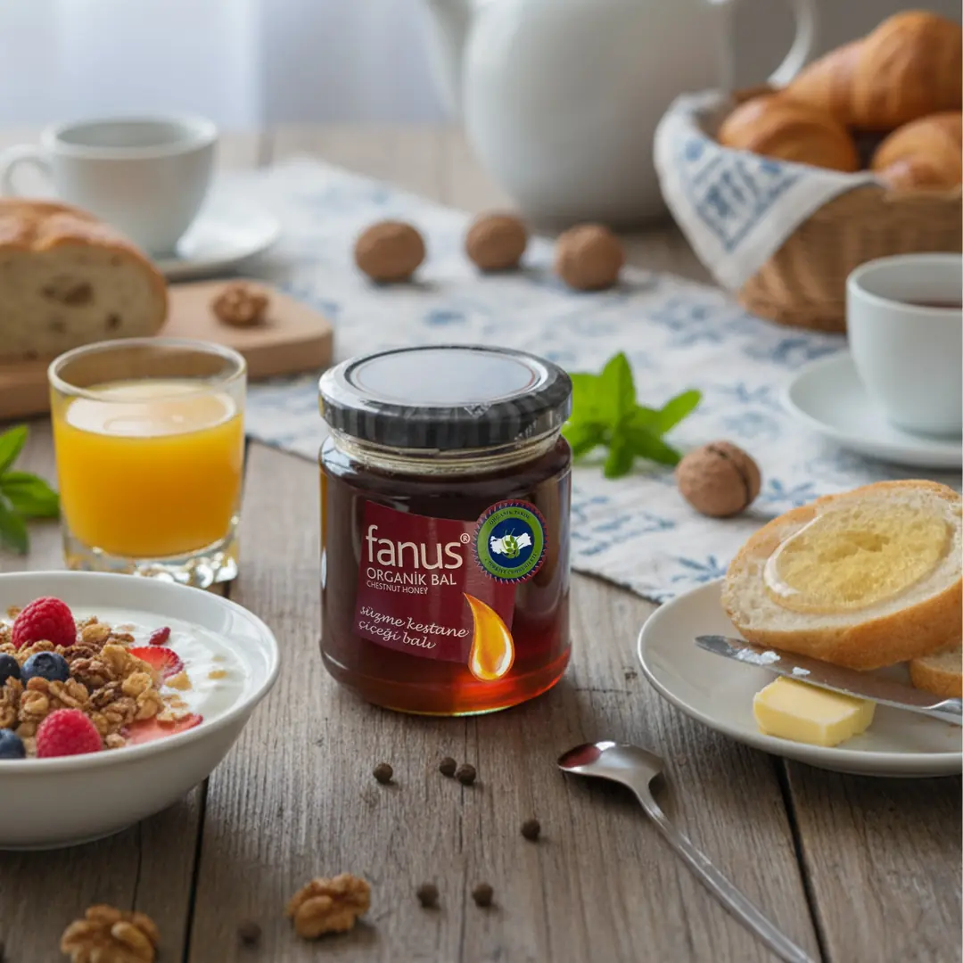 Fanus Organik Kestane Balı 225g - 2