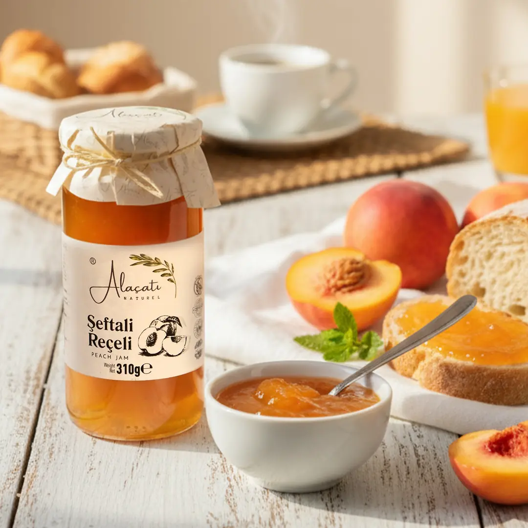 Alaçatı Şeftali Reçeli 310g