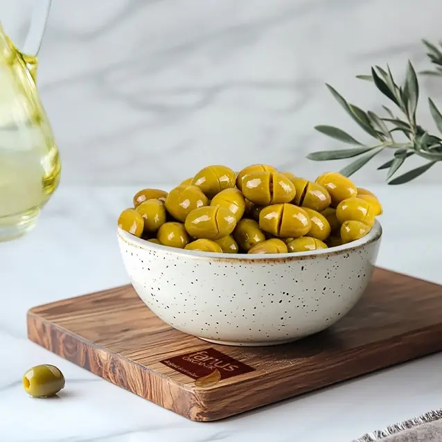 Akdeniz İncisi Yeşil Zeytin 1000g
