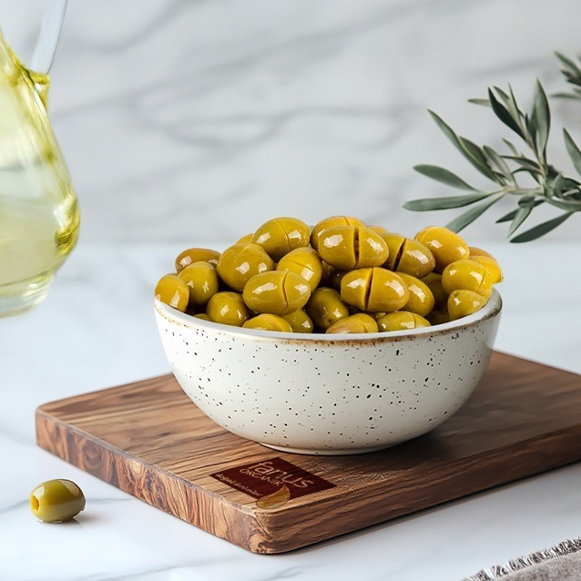Akdeniz İncisi Yeşil Zeytin 1000g
