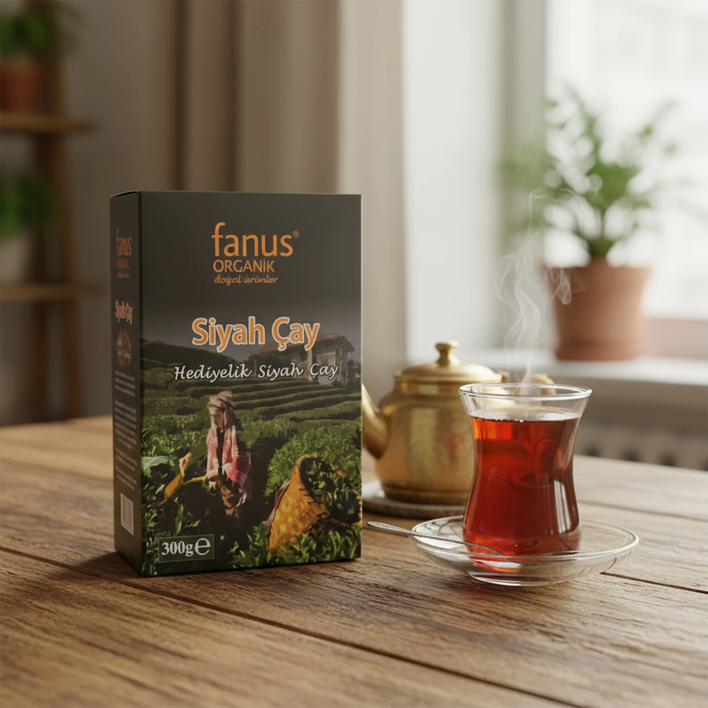 Hediyelik Siyah Çay 300Gr