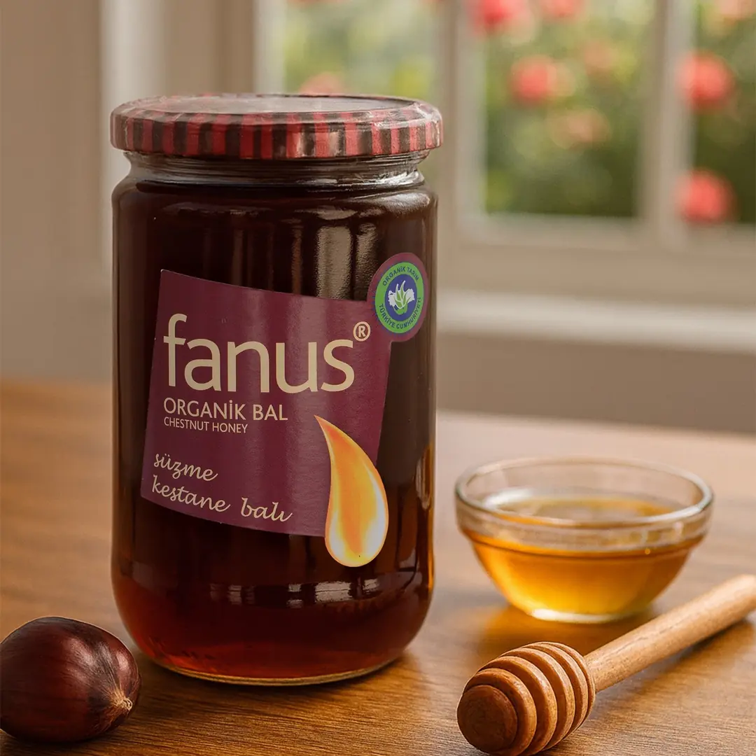 Fanus Organik Kestane Balı 850g - 2