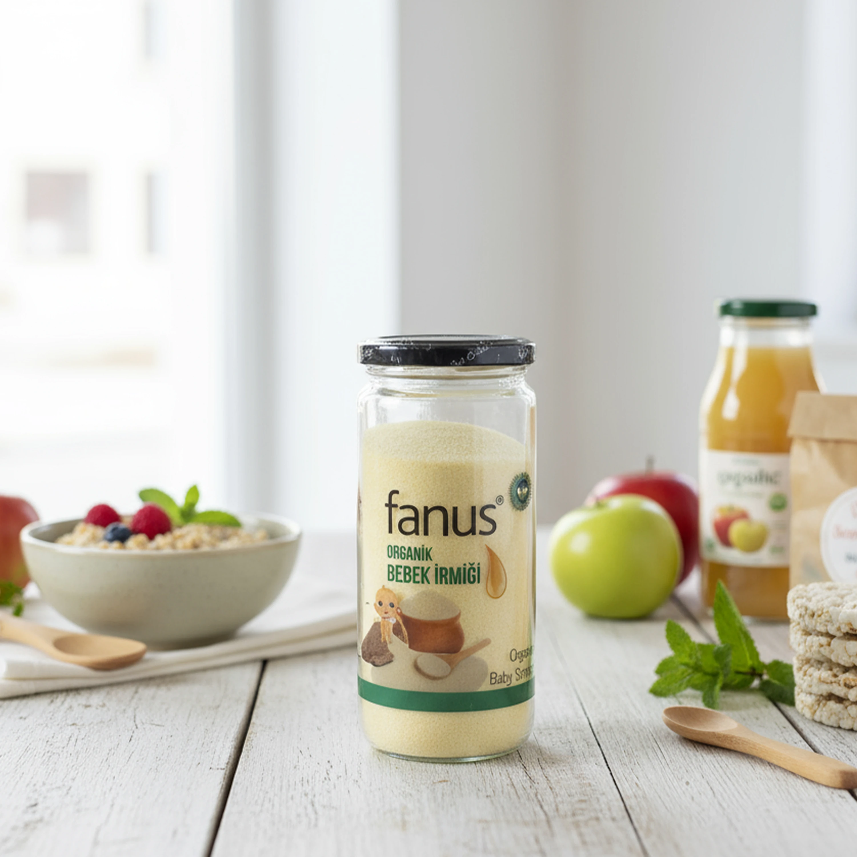 Fanus Organik Bebek İrmiği 500gr