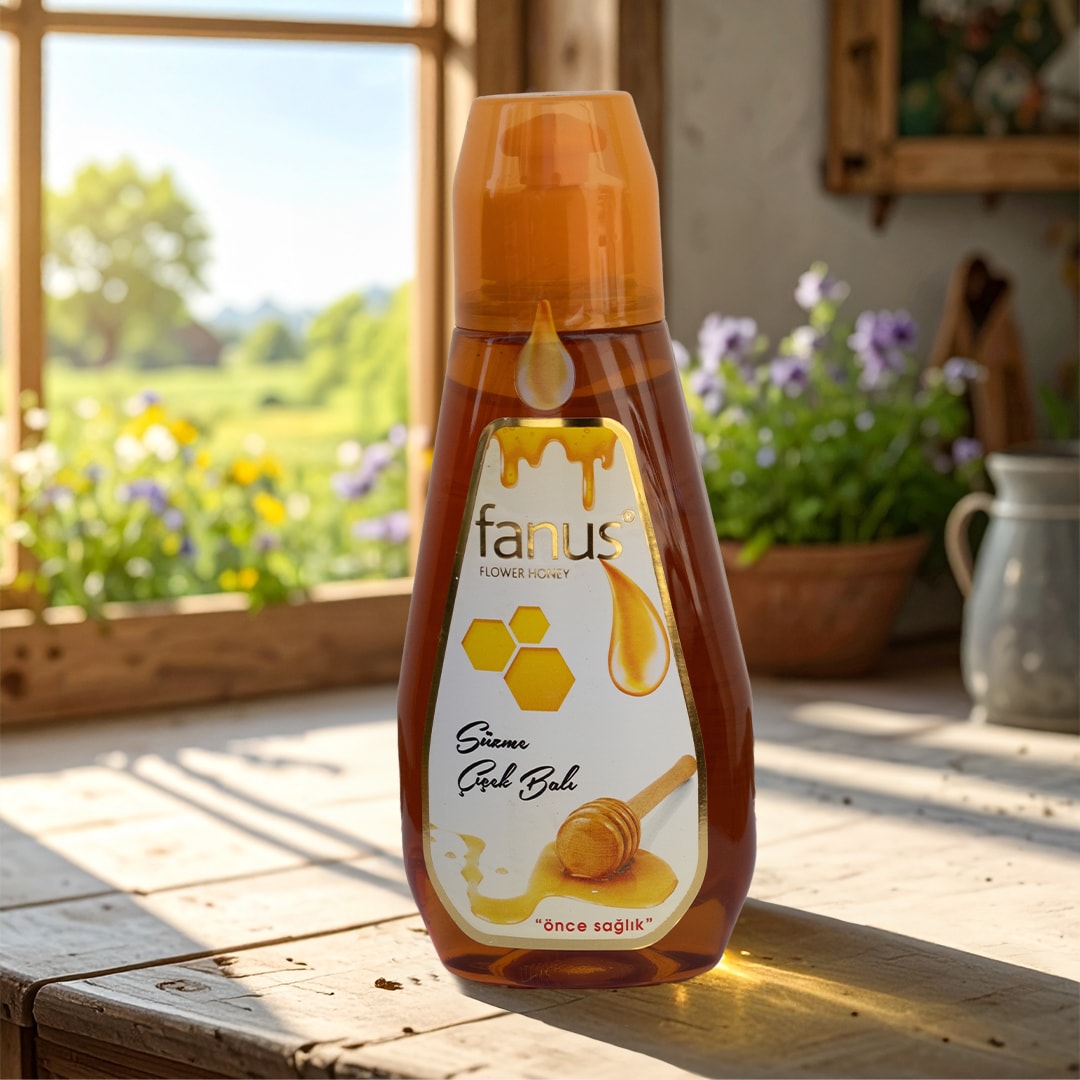 Fanus Çıt Kapak Çiçek Balı 400g