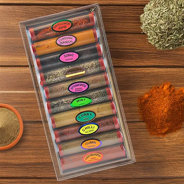 Tufan Baharat 10'Lu Fişek Baharat Seti