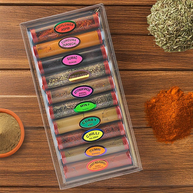 Tufan Baharat 10'Lu Fişek Baharat Seti