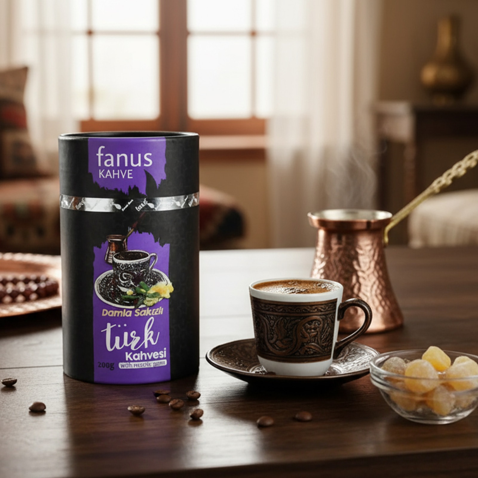 Damla Sakızlı Türk Kahvesi 200g