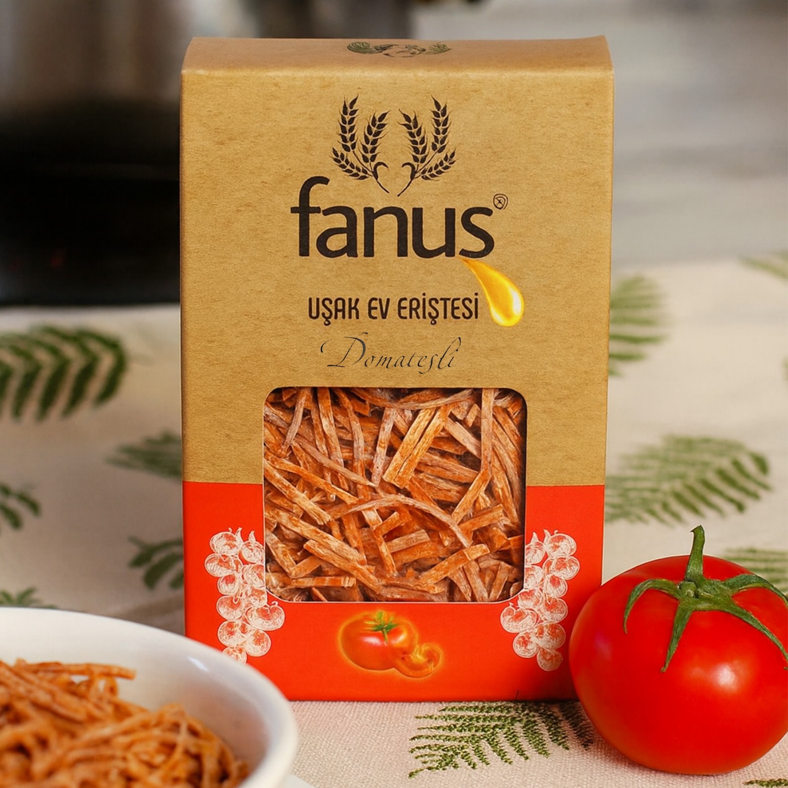 Fanus Uşak Ev Eriştesi Domatesli 350g