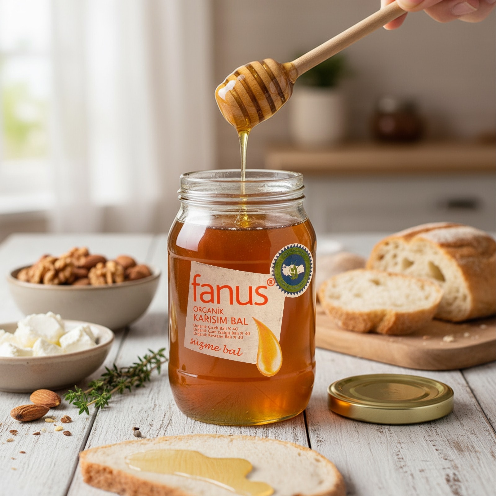 Fanus Organik Karışım (Exclusive) Bal 460g