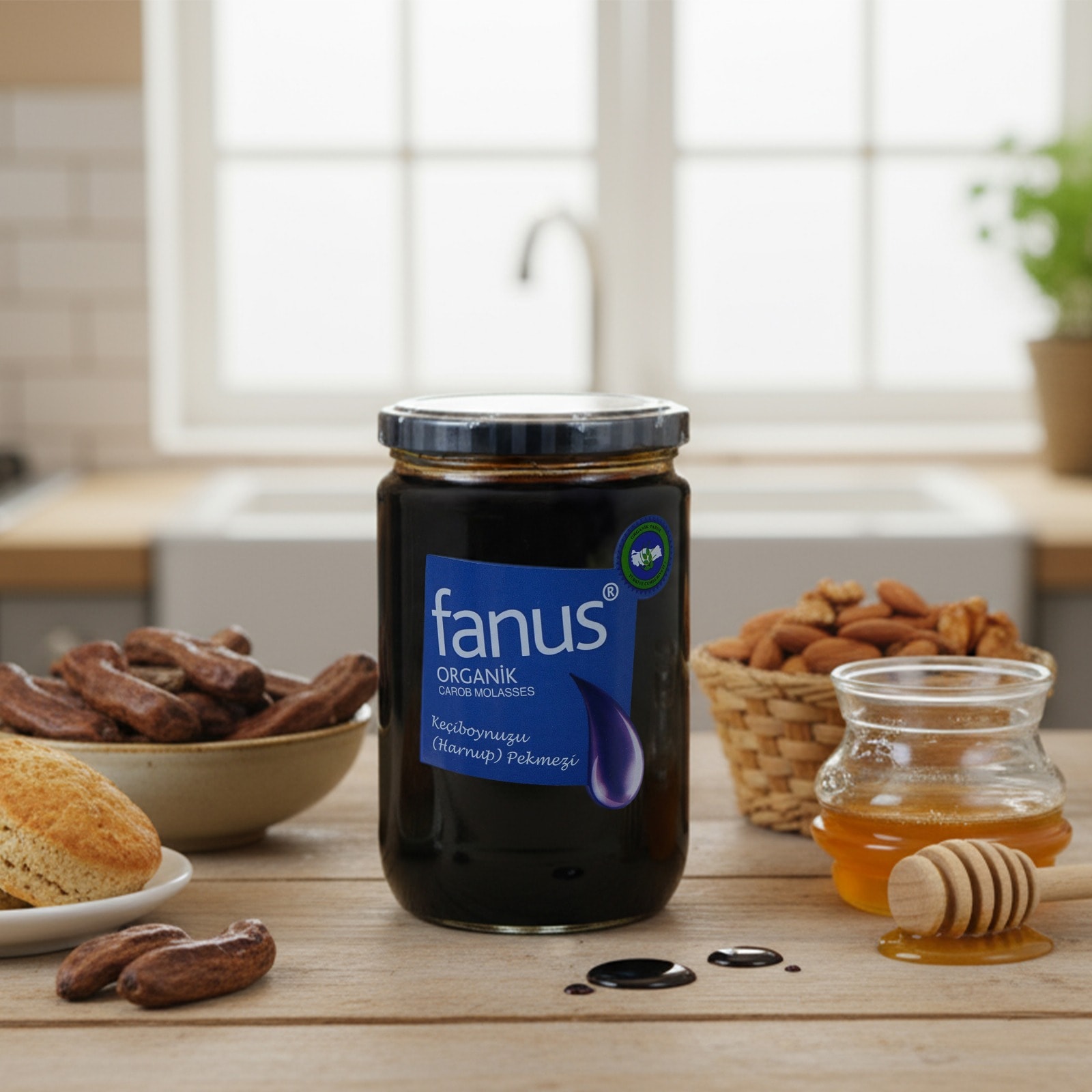 Fanus Organik Keçiboynuzu Pekmezi 800g