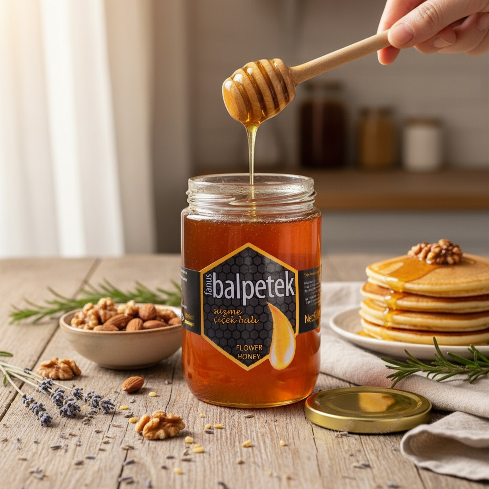 Fanus Balpetek Çiçek Balı 800g