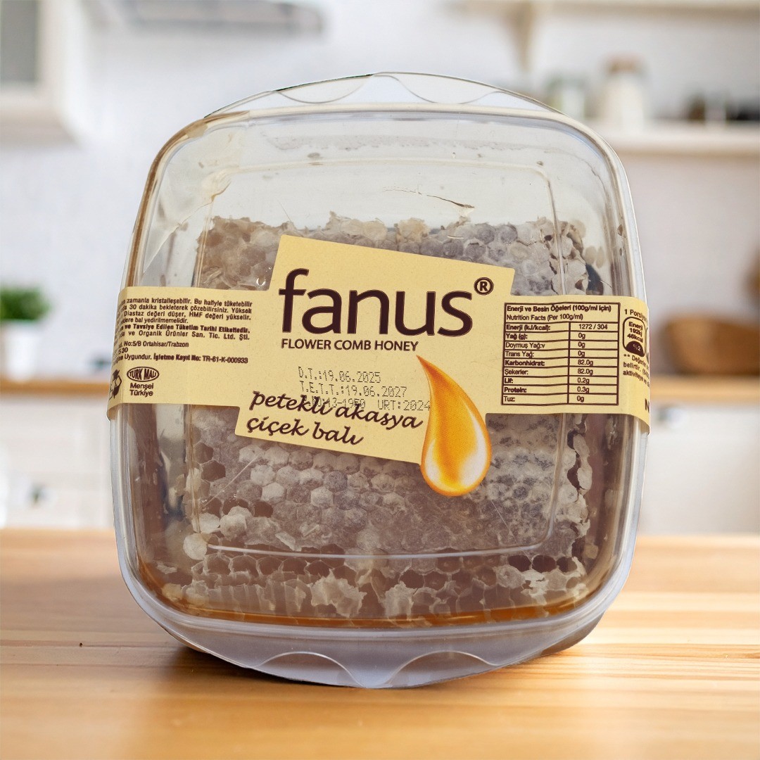 Fanus Petekli Çiçek Balı 430g