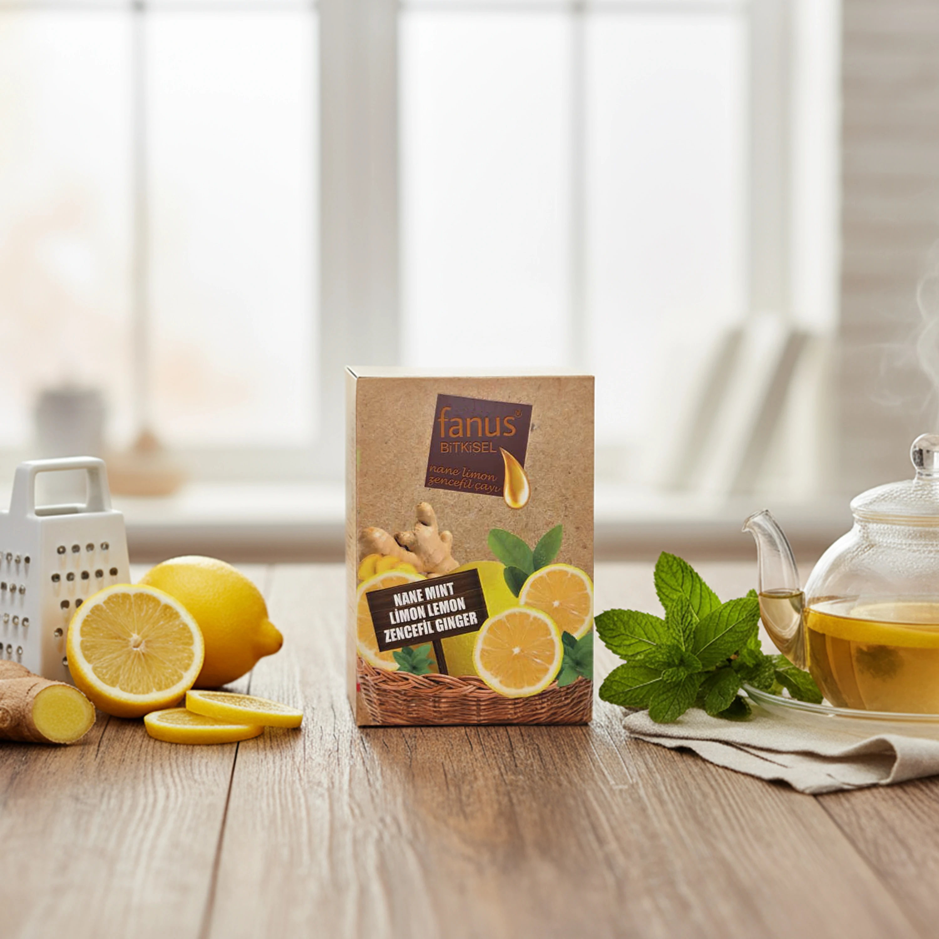 Nane Limon Zencefil Çayı 150g