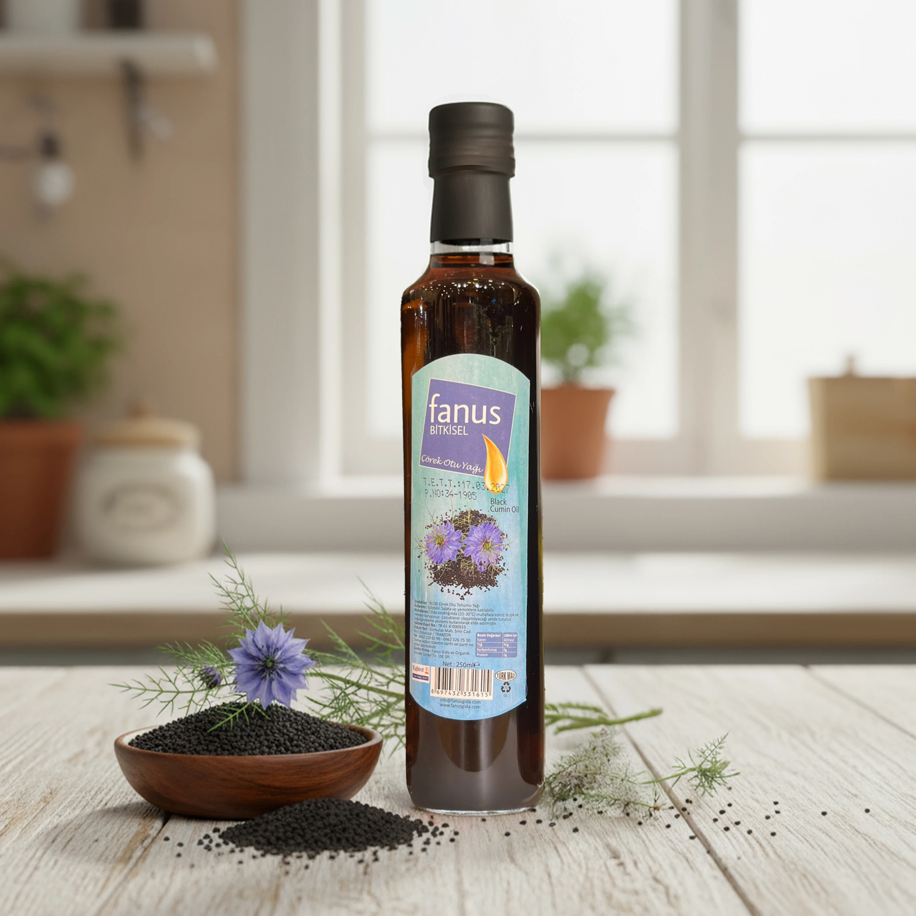 Fanus Çörekotu Yağı 250Ml