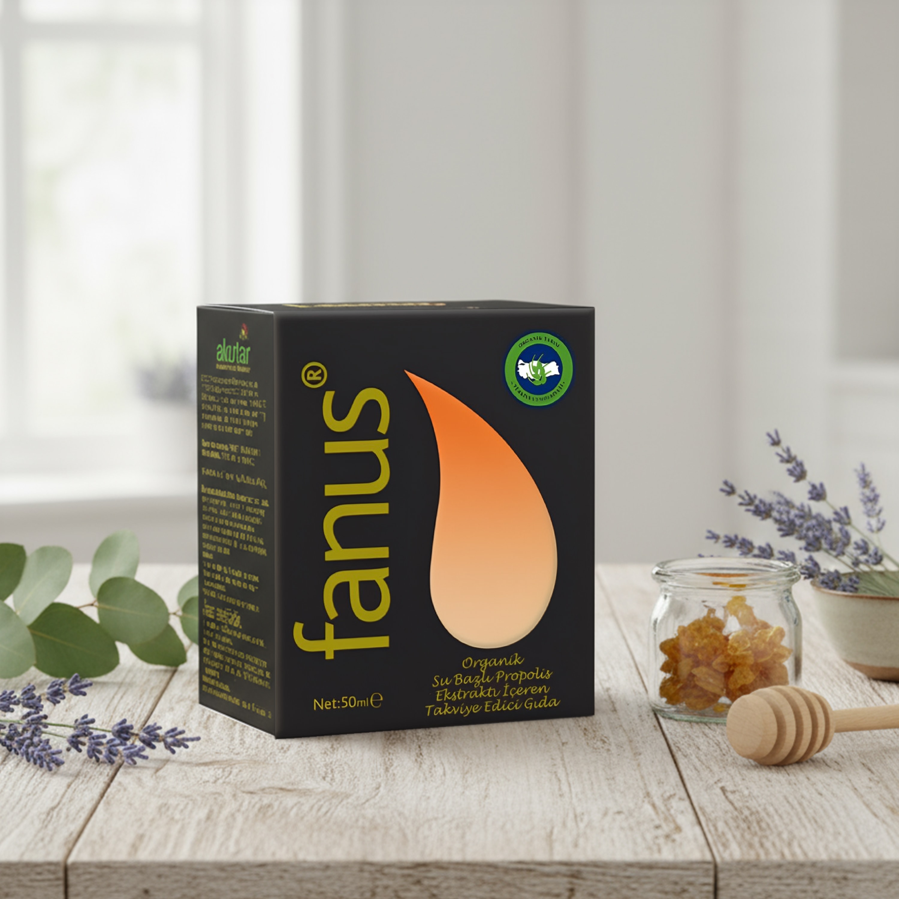 Fanus Su Bazlı Organik Propolis 50ml