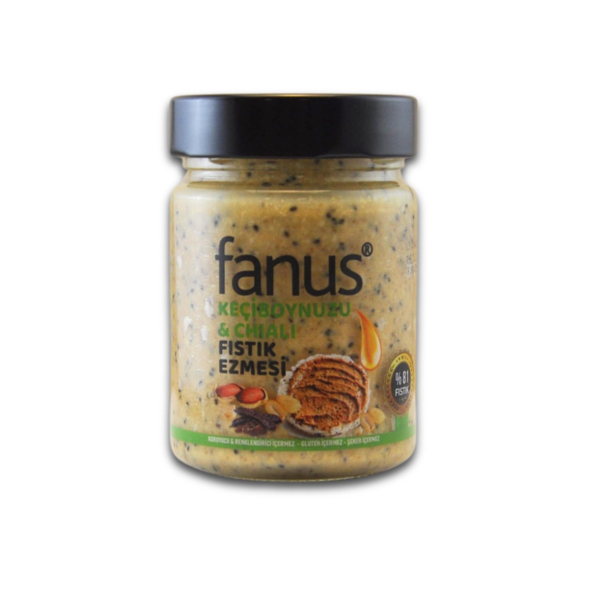 Fanus Keçiboynuzu & Chialı Fıstık Ezmesi