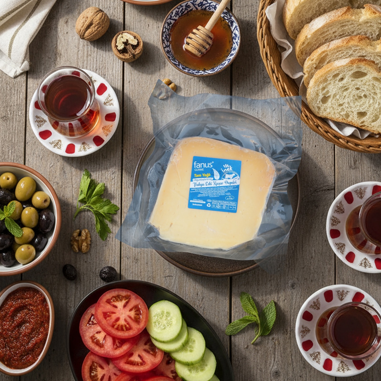 Trakya Eski Kaşar (İnek) 500g
