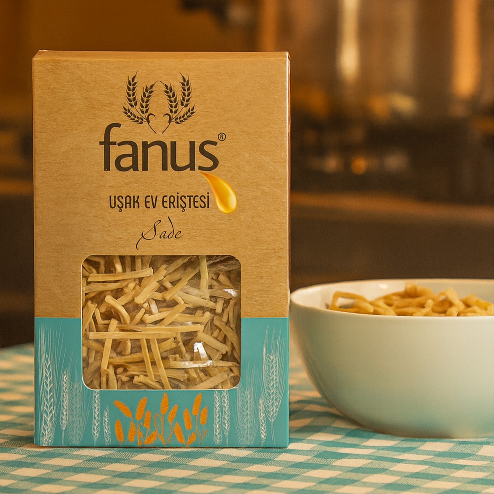 Fanus Uşak Ev Eriştesi Sade 350g