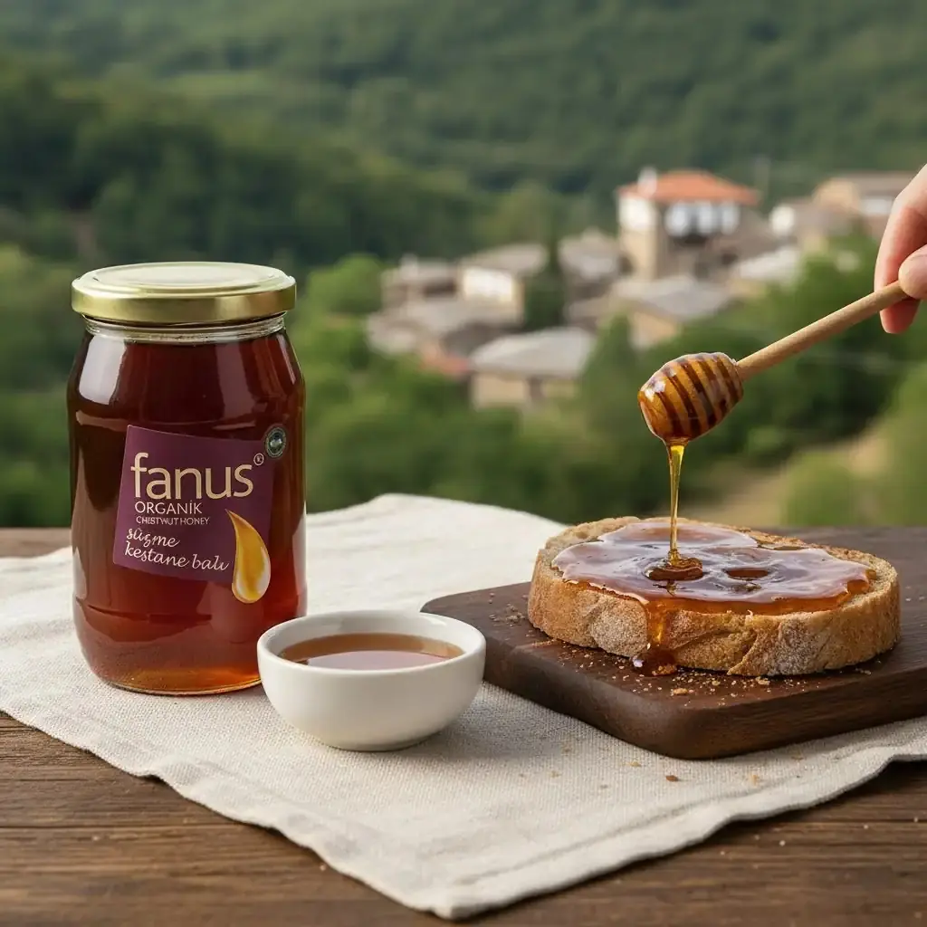 Fanus Organik Kestane Balı 460g - 2
