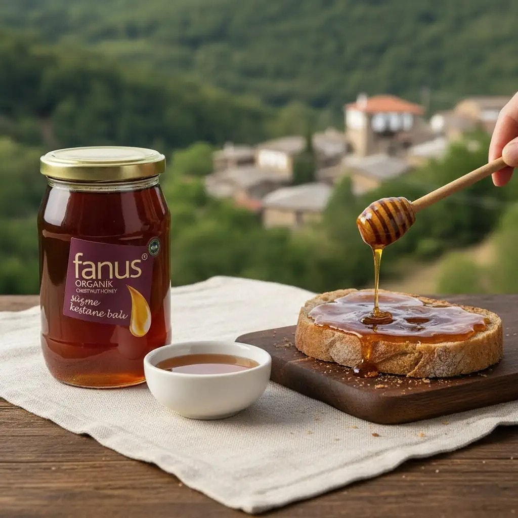 Fanus Organik Kestane Balı 460g
