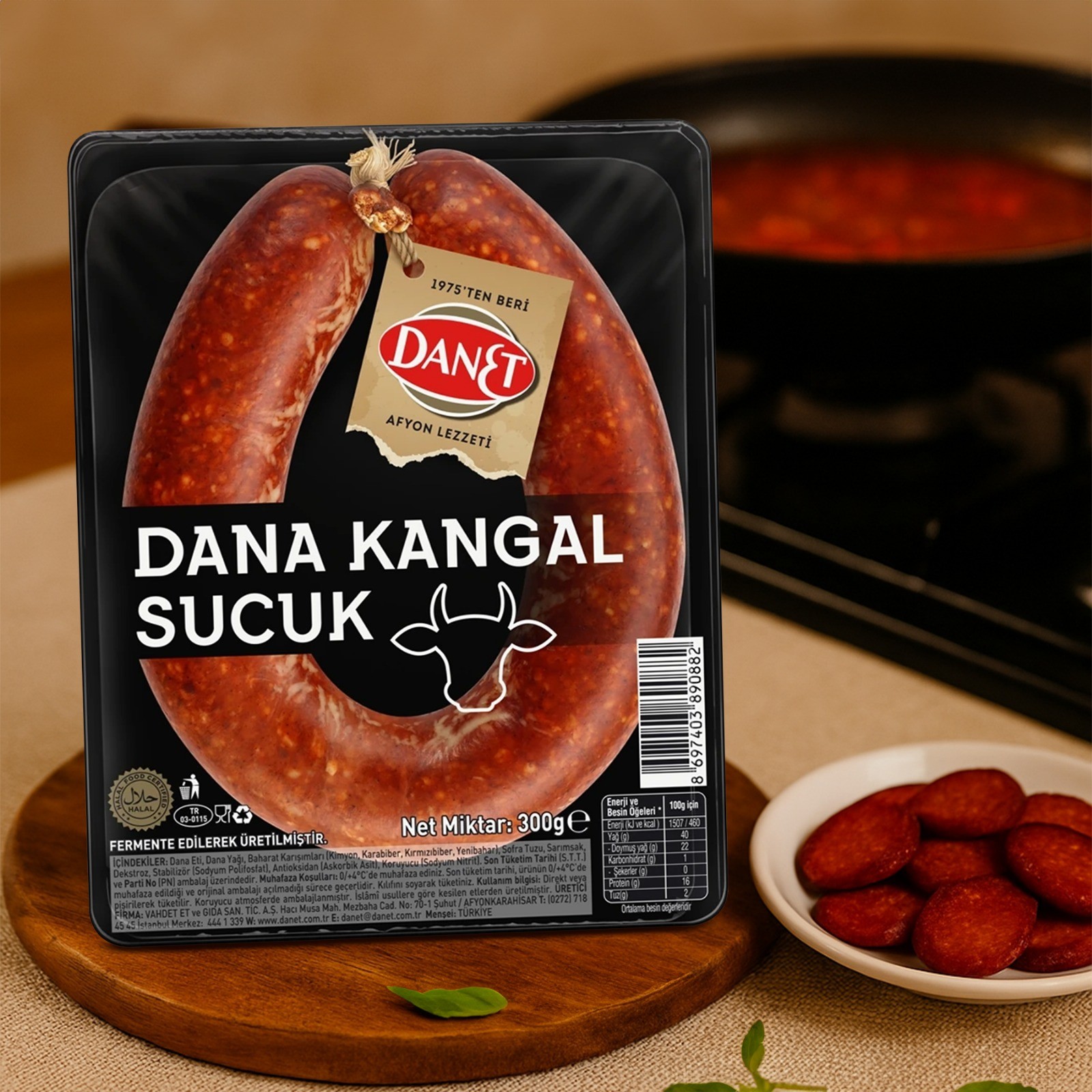 Danet Dana Kangal Sucuk 300g