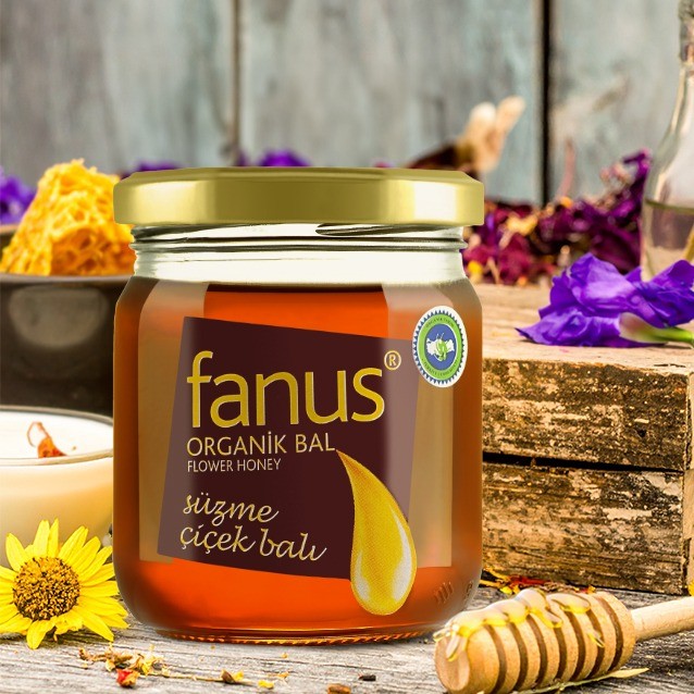 Fanus Organik Çiçek Balı 225g