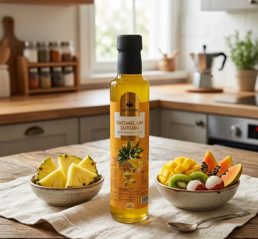 Alftamin Bromelain Şurubu 250 ml
