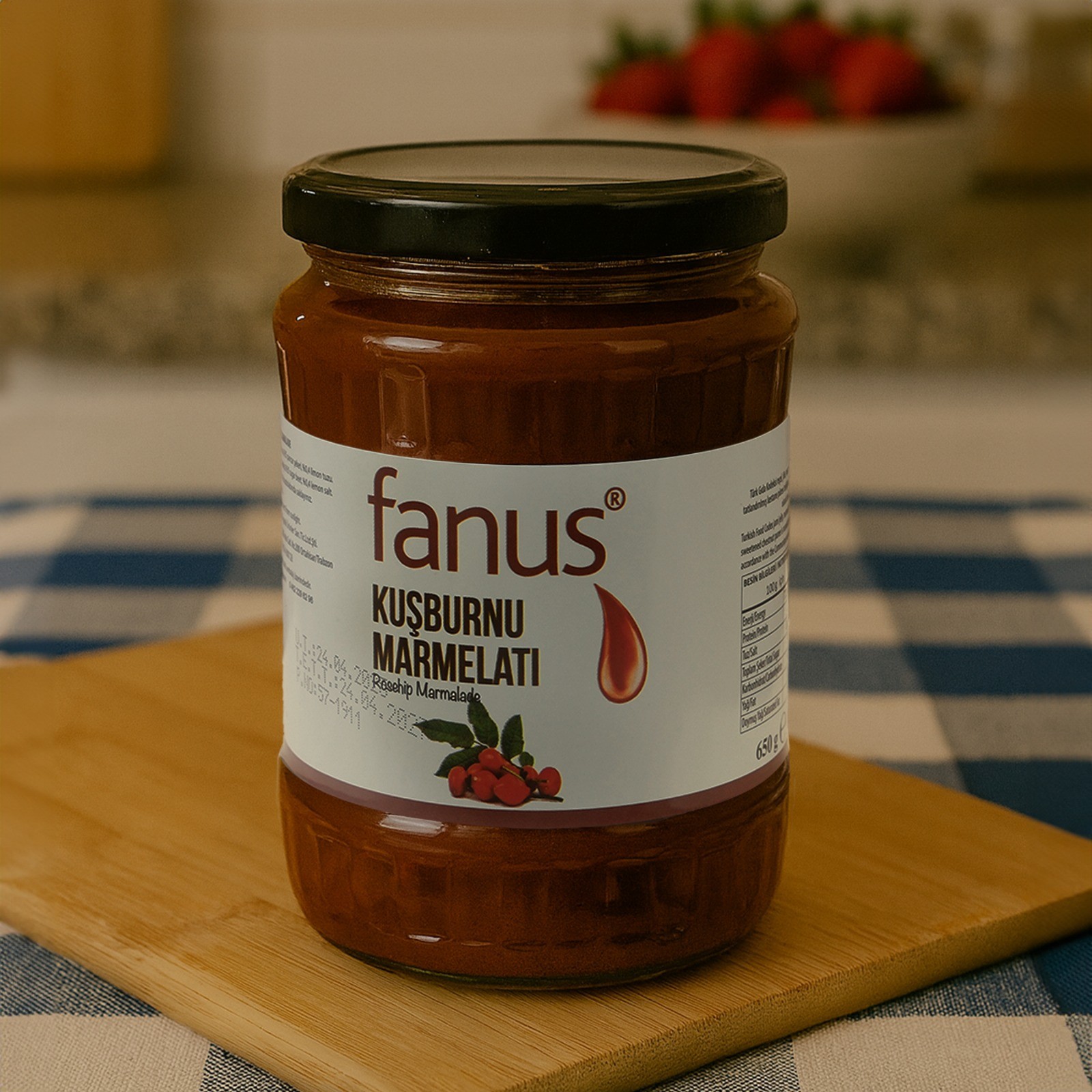 KUŞBURNU MARMELATI 650g