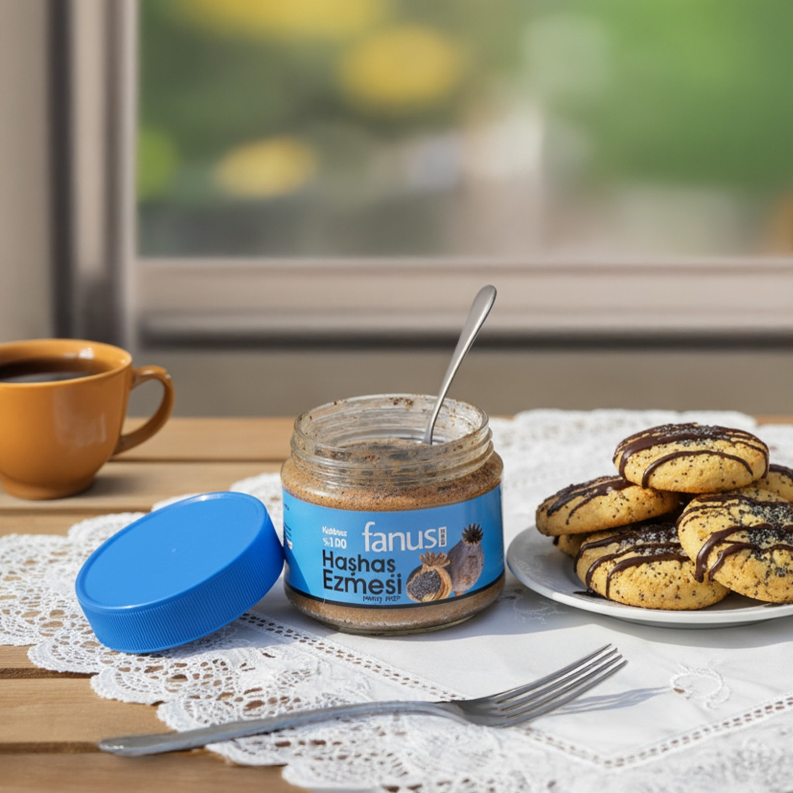 Fanus Katkısız Haşhaş Ezmesi 300g