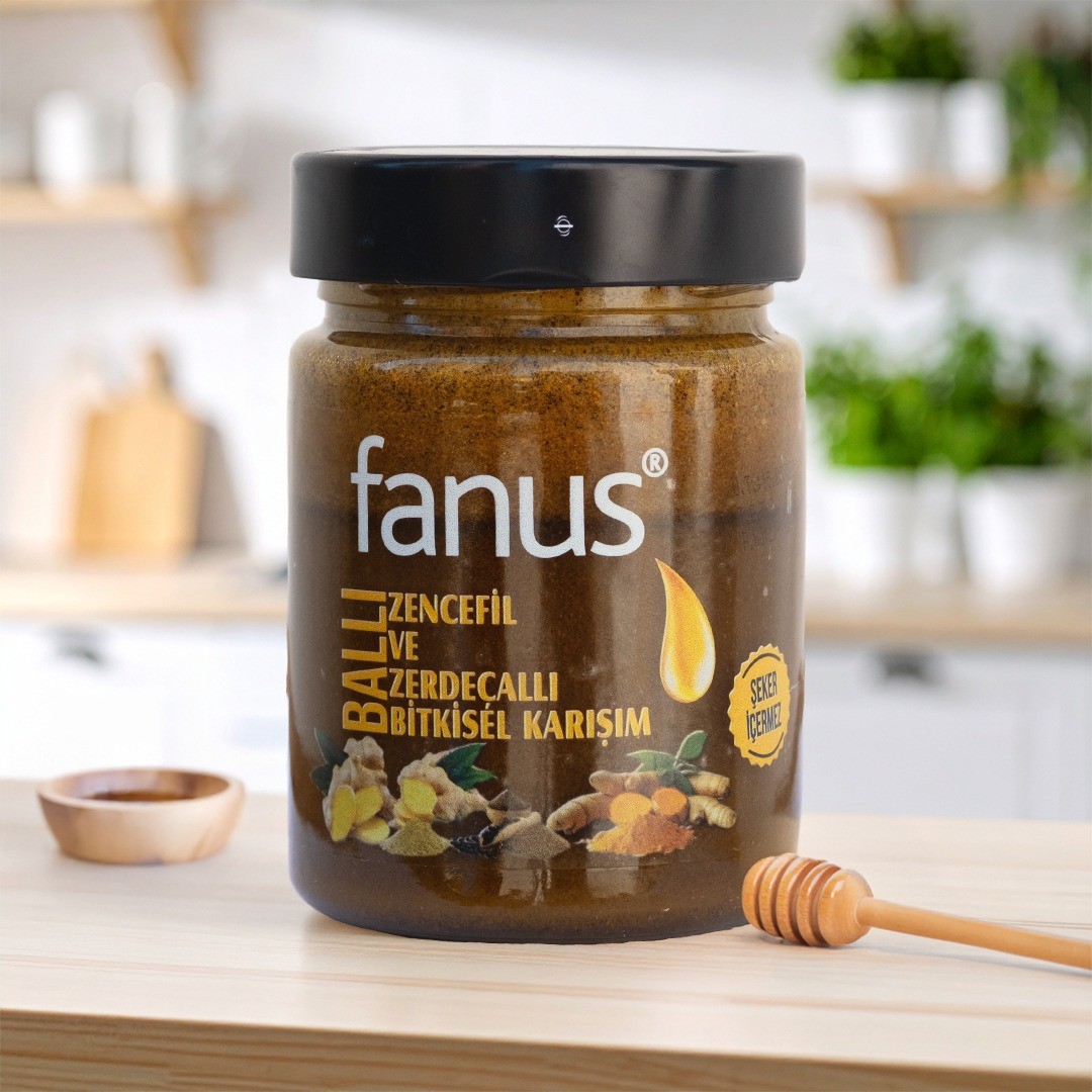 Fanus Zencefil Ve Zerdeçallı Ballı Bitkisel Karışım 400 G