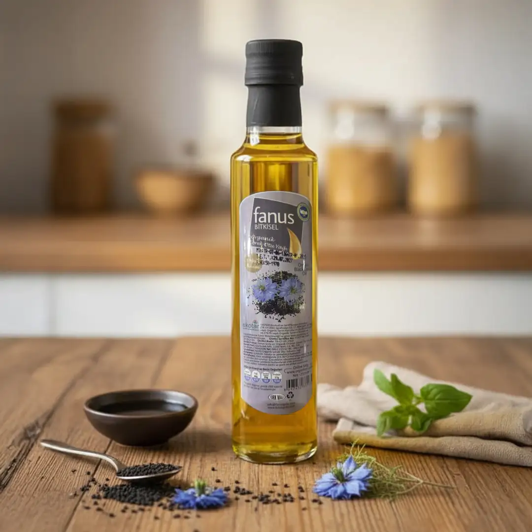 Organik Çörekotu Yağı 250ml