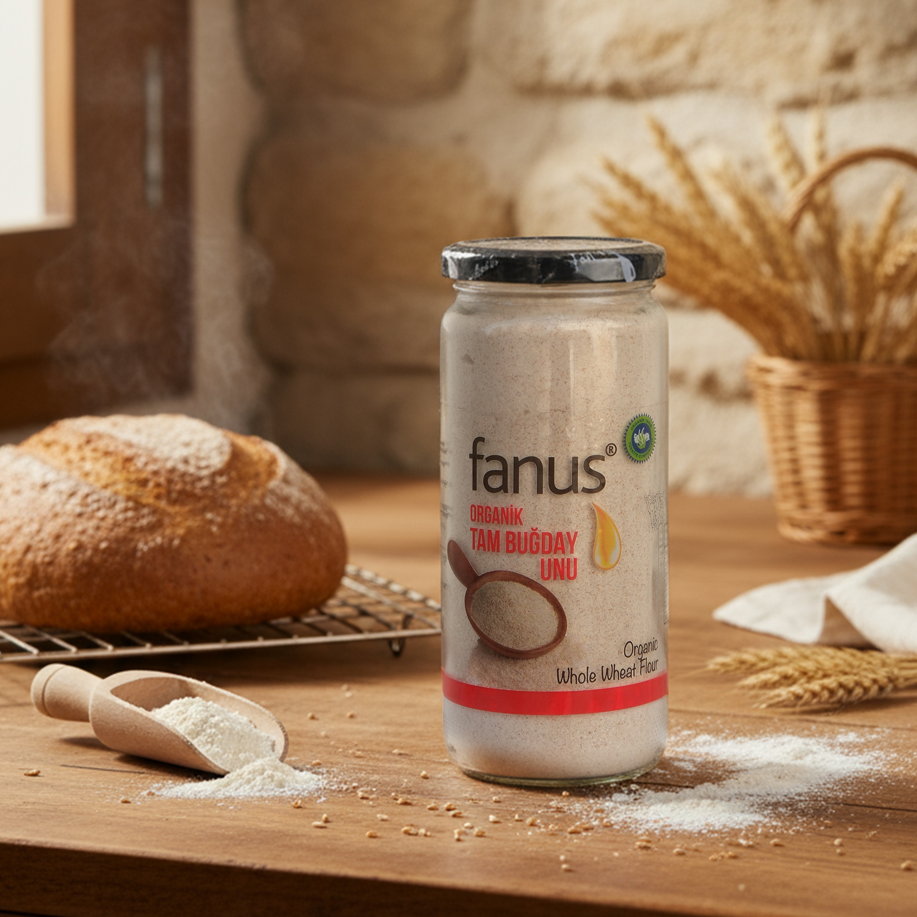 Organik Tam Buğday Unu 300g