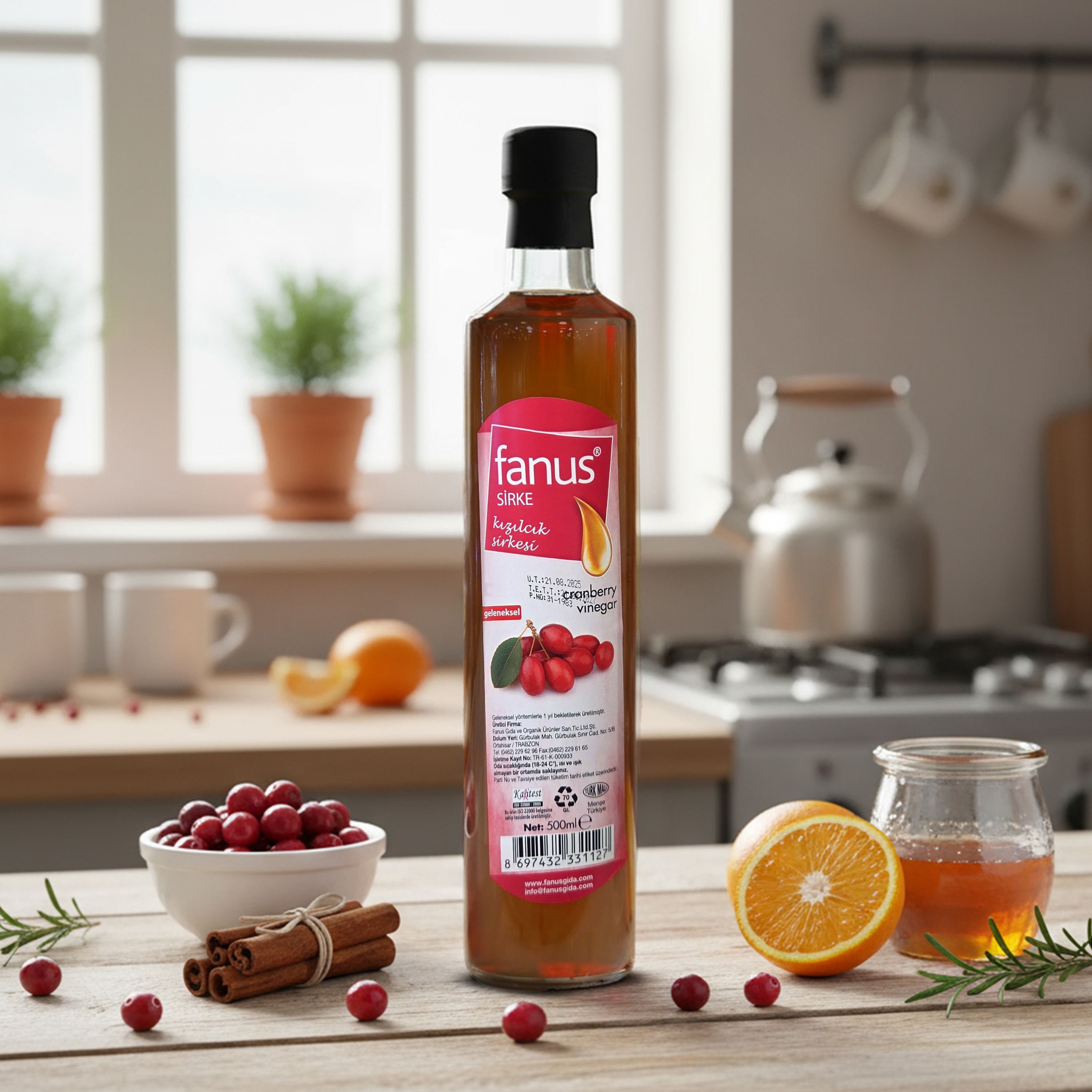 Kızılcık Sirkesi 500g