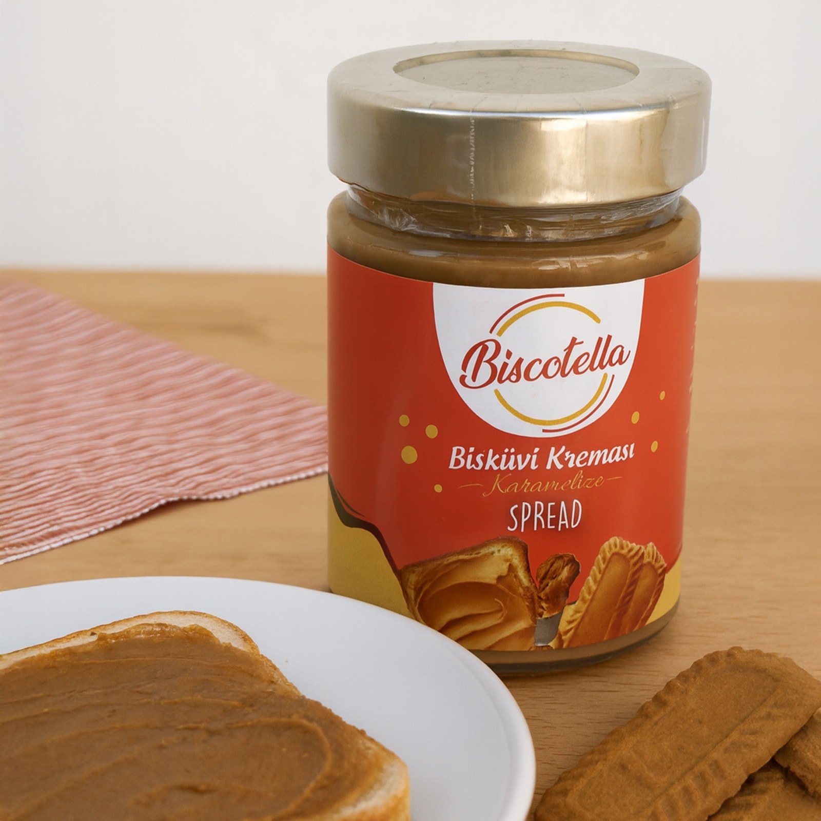Karamelize Bisküvi Kreması 350g