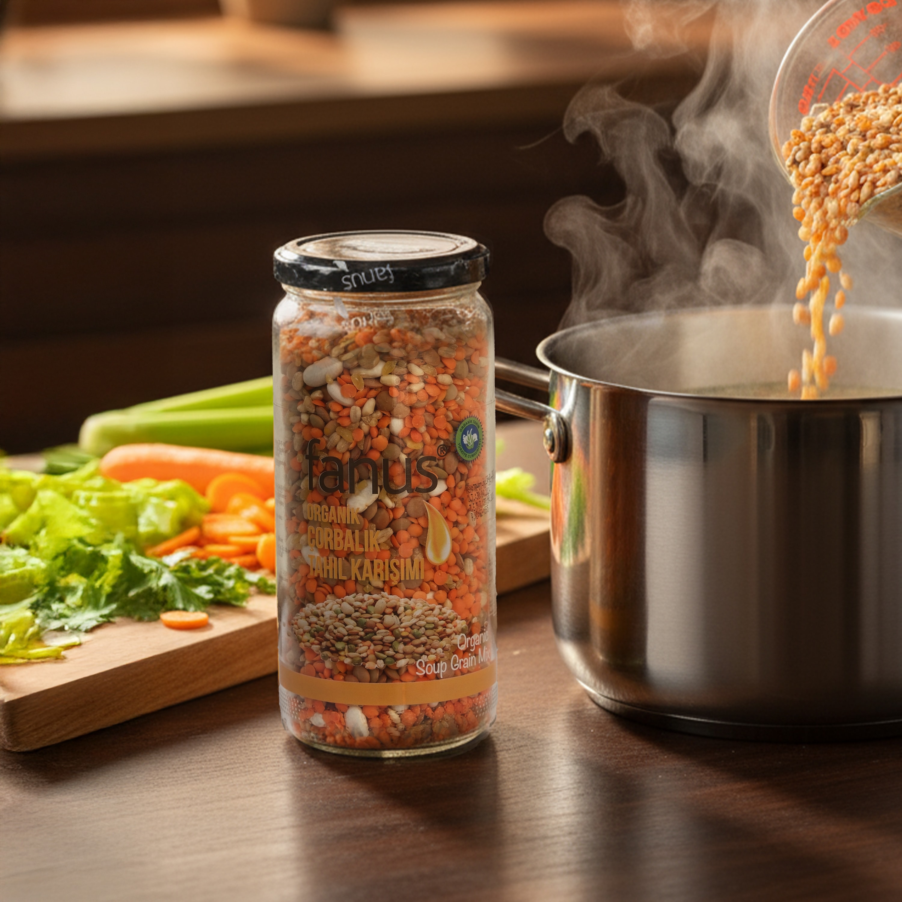 Organik Çorbalık Tahıl Karışımı 400g