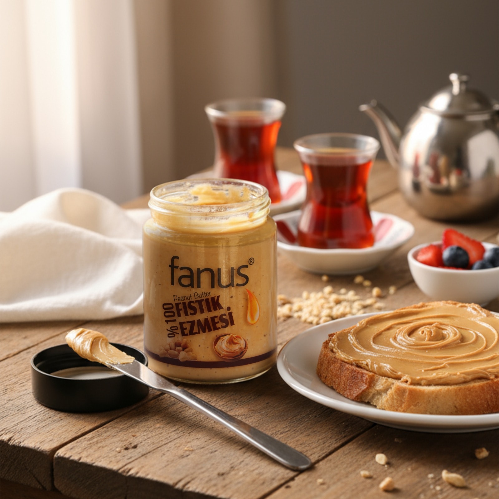 %100 Fıstık Ezmesi 300g