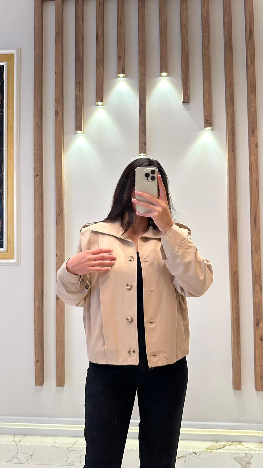 Günlük Şık Kısa Ceket