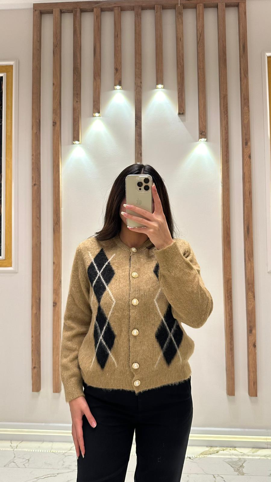 İnci Soft Hırka - Bej