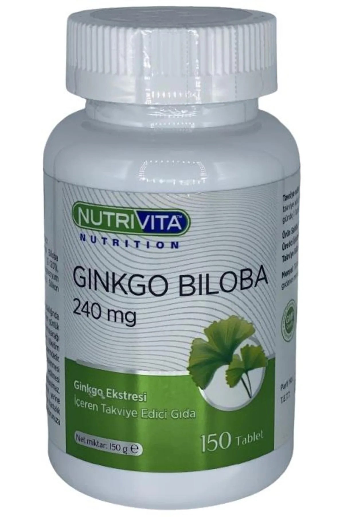 Nutrivita Gingko Biloba 240 mg 150 tablet