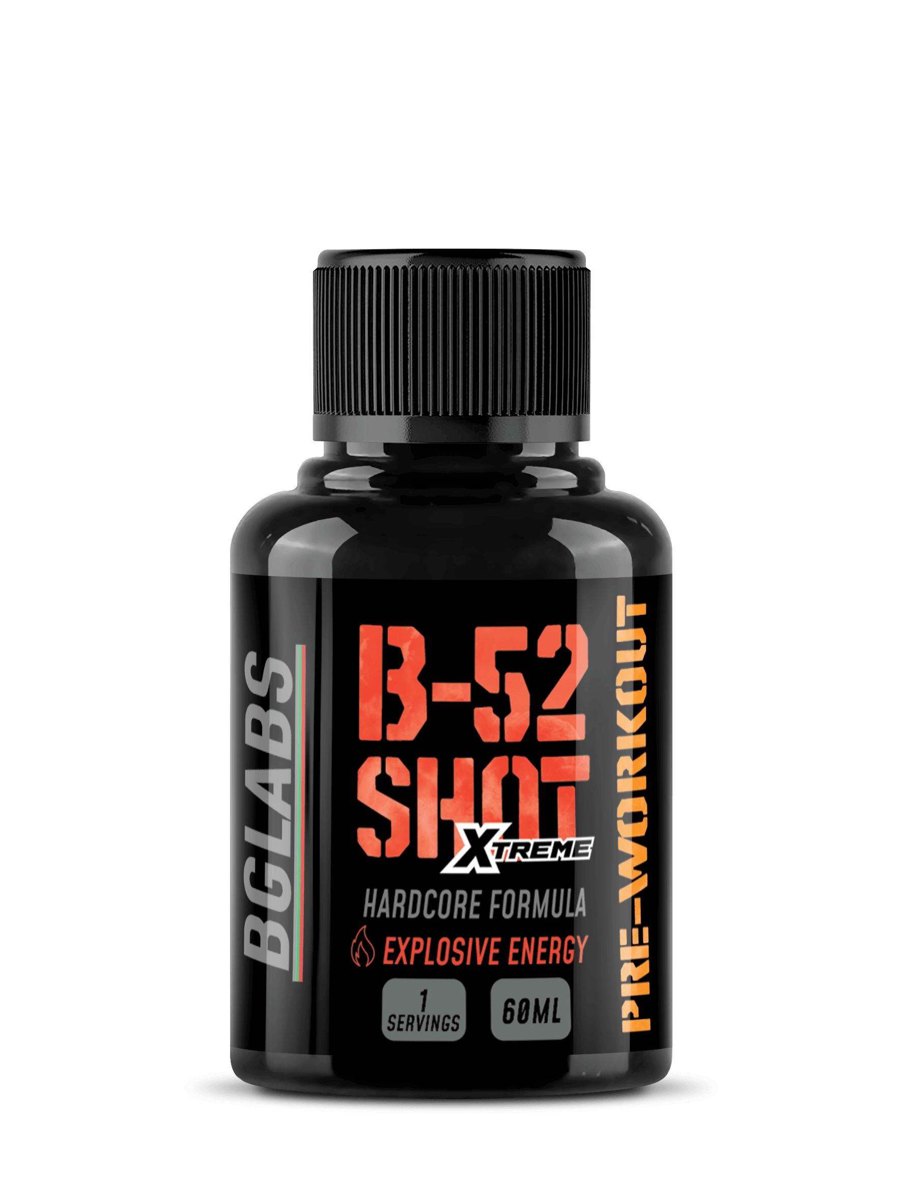 BG Labs B52 Shot Xtreme Pre-Workout 60 ml B-52