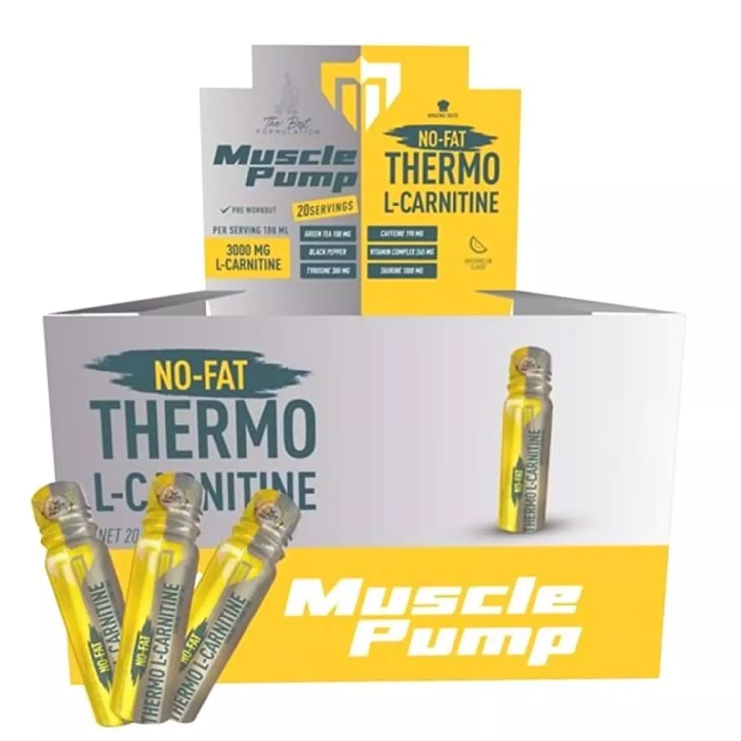 MusclePump No-Fat Thermo L-Carnitine 3000 mg
